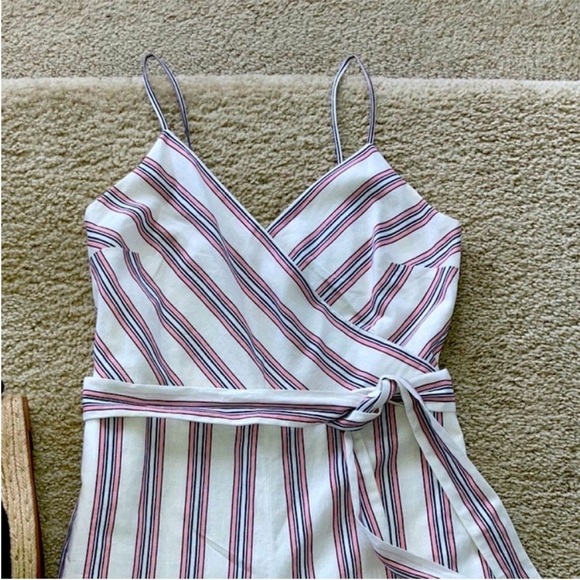 Banana Republic Linen-Cotton Cropped Jumpsuit - Picture 5 of 9